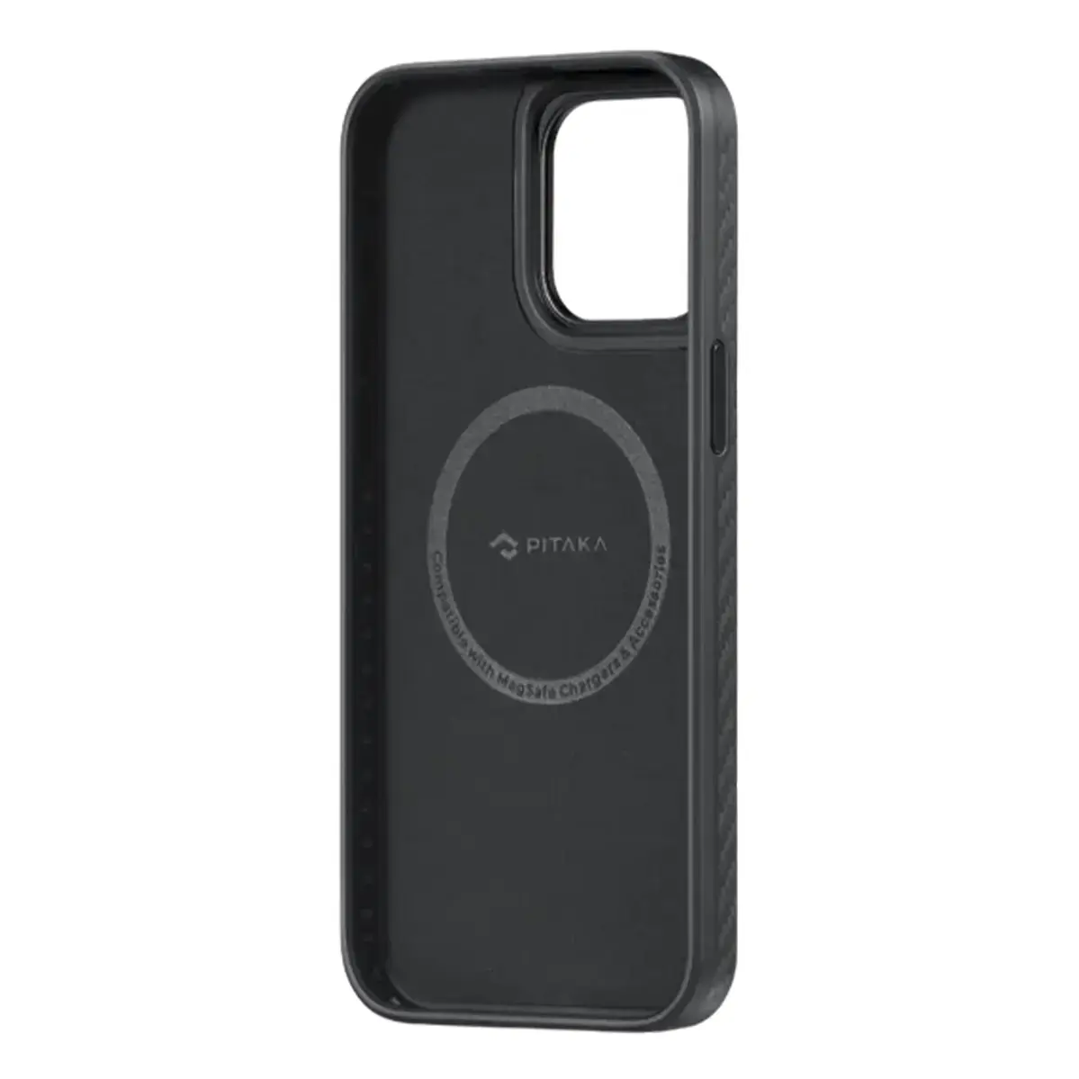 Чохол Pitaka MagEZ Case Pro 4 Twill 1500D for iPhone 15 Pro - Black/Grey (KI1501PP)