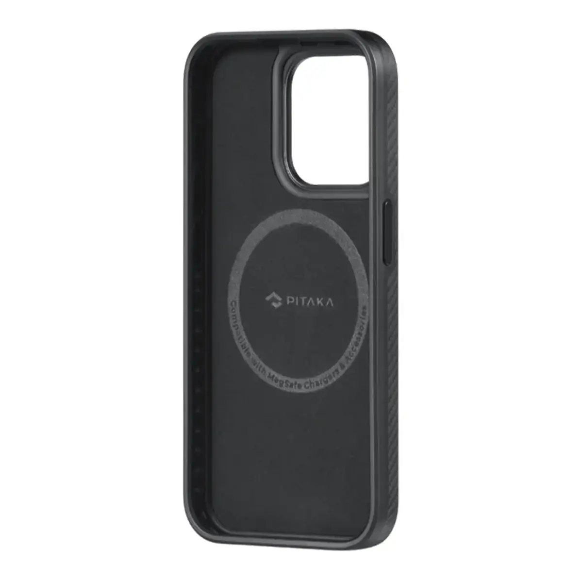Чехол Pitaka MagEZ Case Pro 4 Twill 600D for iPhone 15 Pro - Black/Grey (KI1501PPA)