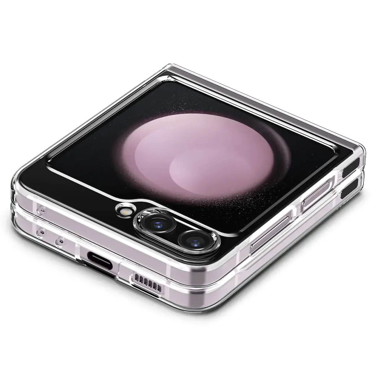 Чехол Spigen AirSkin Case for Galaxy Flip 5 - Crystal Clear (ACS06230)