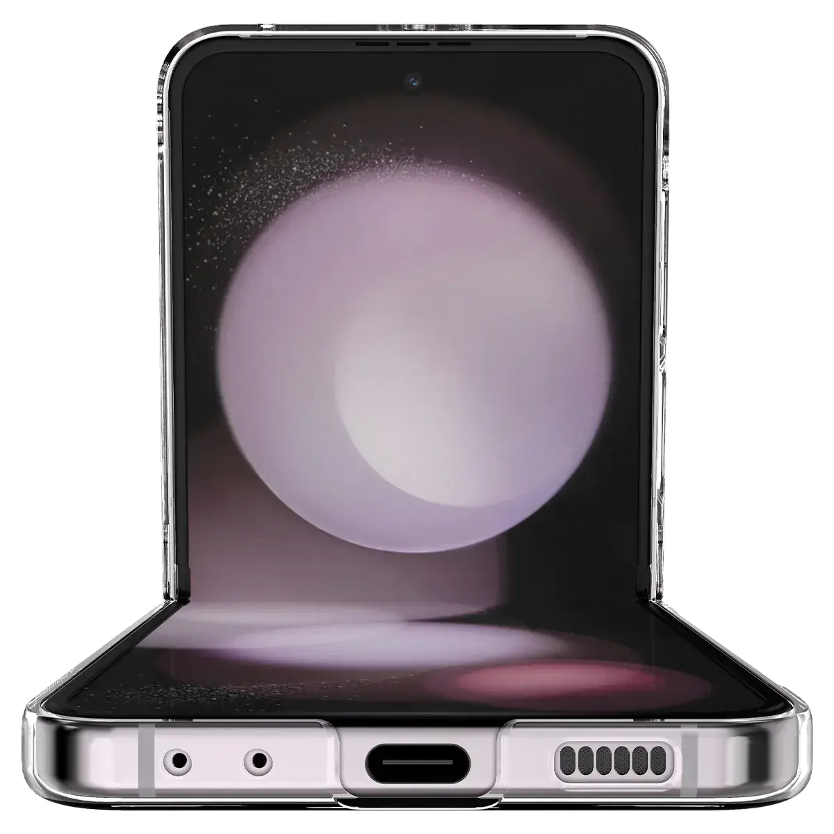 Чехол Spigen AirSkin Case for Galaxy Flip 5 - Crystal Clear (ACS06230)