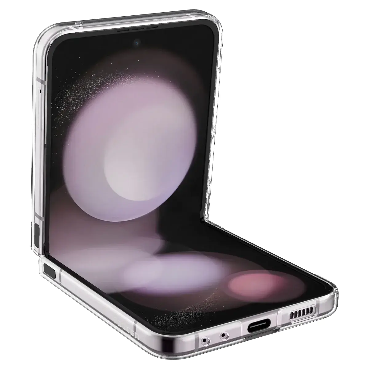 Чехол Spigen AirSkin Case for Galaxy Flip 5 - Crystal Clear (ACS06230)