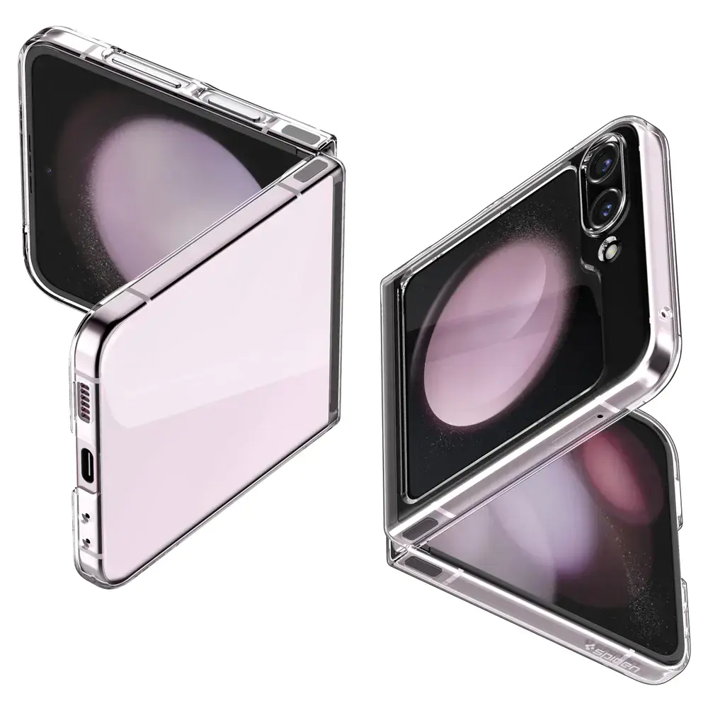 Чехол Spigen AirSkin Case for Galaxy Flip 5 - Crystal Clear (ACS06230)