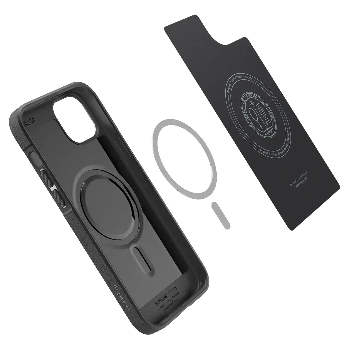 Чохол Spigen Core Armor with MagSafe for iPhone 15 - Matte Black (ACS06480)
