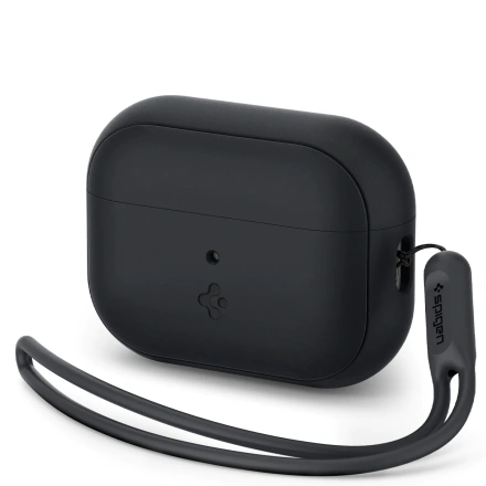 Чехол Spigen для AirPods Pro 2 Silicone Fit - Black (ACS05479)