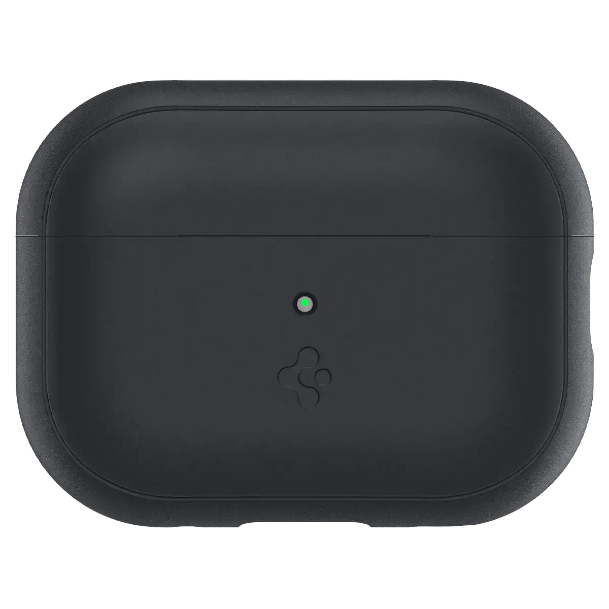 Чехол Spigen для AirPods Pro 2 Silicone Fit - Black/Green Strap (ACS05810)