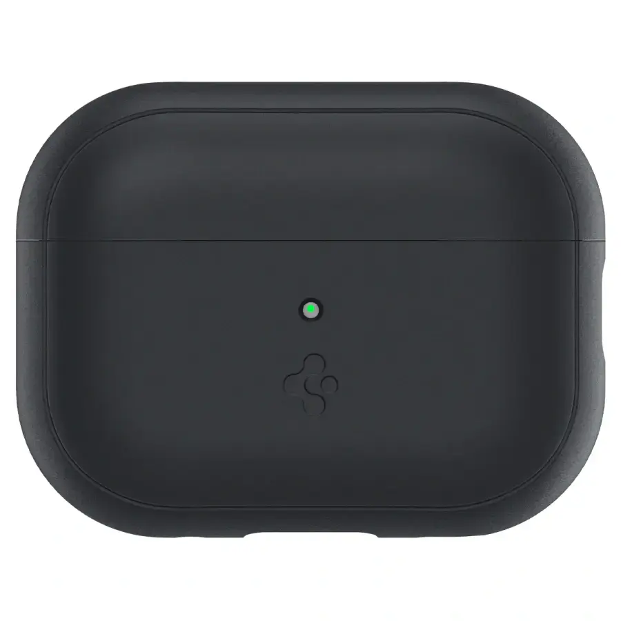 Чехол Spigen для AirPods Pro 2 Silicone Fit - Black/Green Strap (ACS05810)