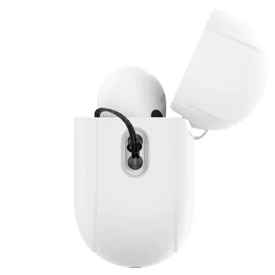 Чохол Spigen для AirPods Pro 2 Silicone Fit - White (ACS05811)