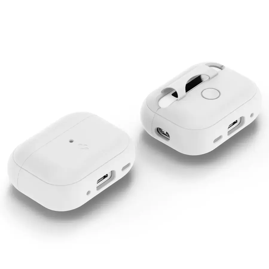 Чохол Spigen для AirPods Pro 2 Silicone Fit - White (ACS05811)