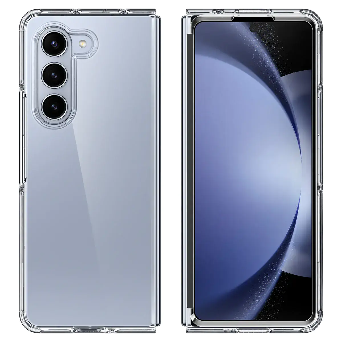 Чехол Spigen Ultra Hybrid Case for Galaxy Fold 5 - Crystal Clear (ACS06221)