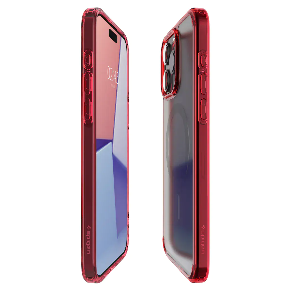 Чехол Spigen Ultra Hybrid with MagSafe for iPhone 15 Pro - Frost Red (ACS07057)