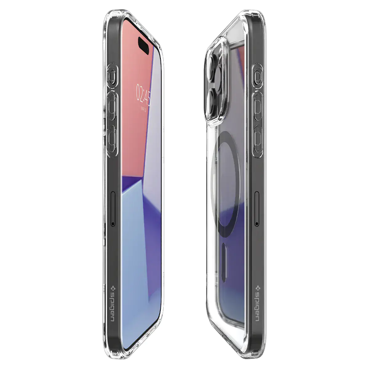 Чехол Spigen Ultra Hybrid with MagSafe for iPhone 15 Pro - Graphite (ACS06716)