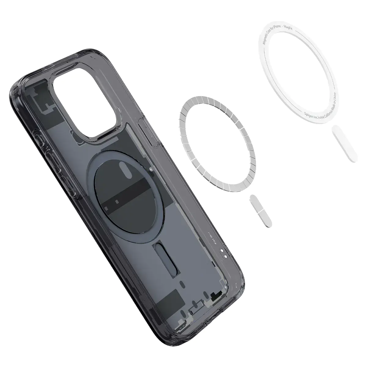 Чехол Spigen Ultra Hybrid Zero One with MagSafe for iPhone 15 Pro - Black (ACS06721)