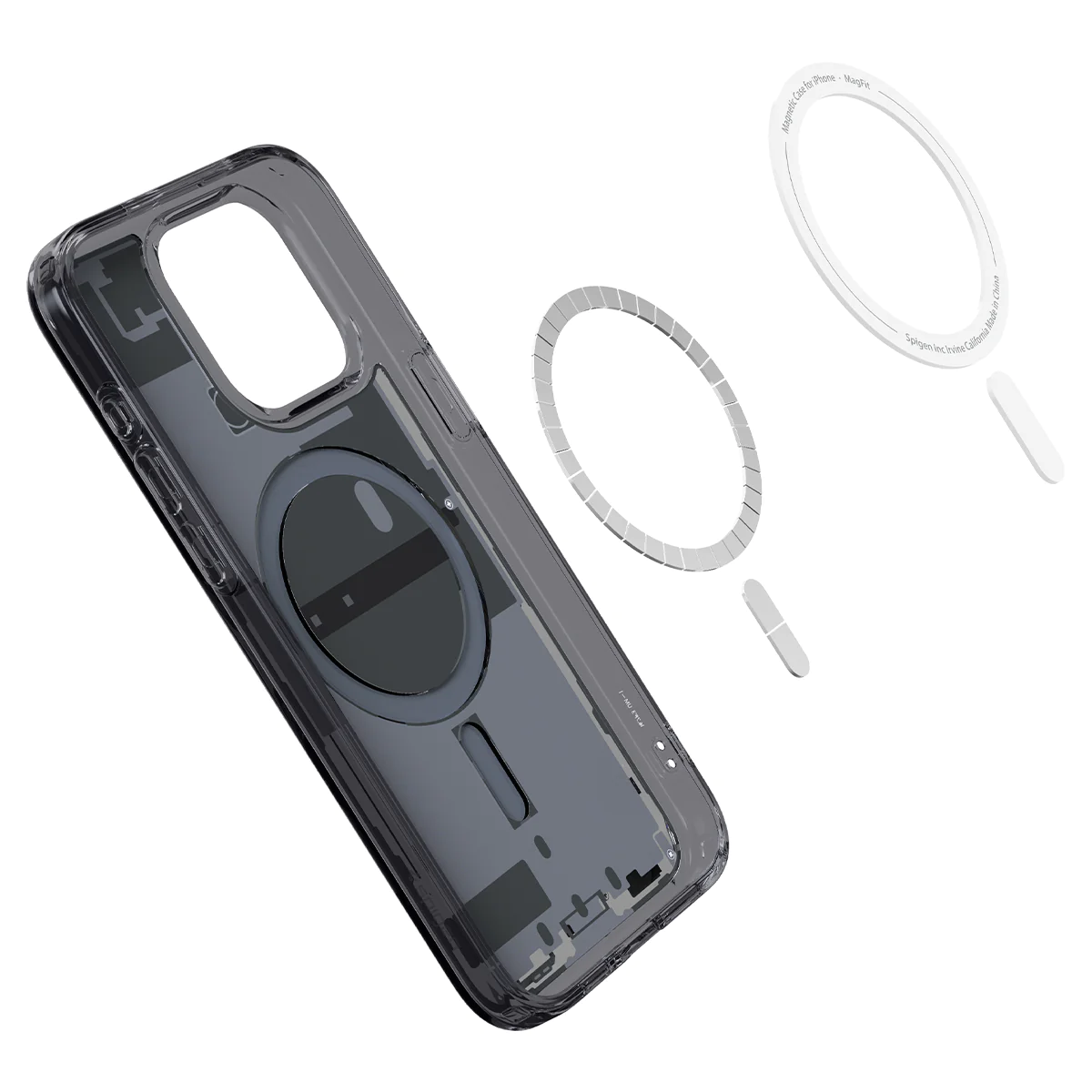 Чохол Spigen Ultra Hybrid Zero One with MagSafe for iPhone 15 Pro Max - Black (ACS06582)