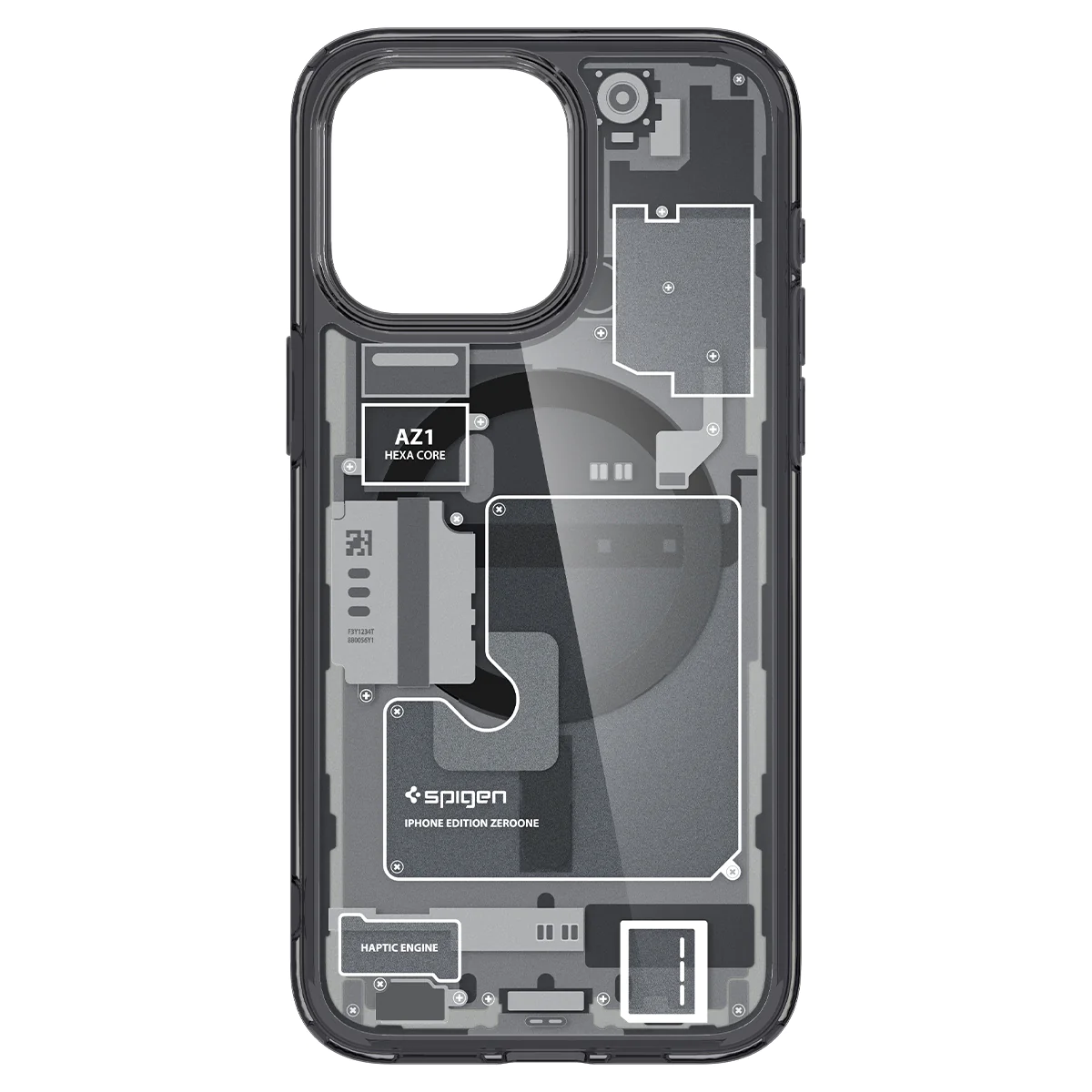Чохол Spigen Ultra Hybrid Zero One with MagSafe for iPhone 15 Pro Max - Black (ACS06582)