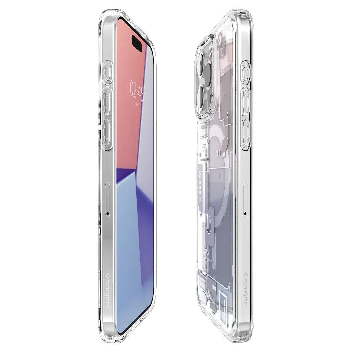 Чехол Spigen Ultra Hybrid Zero One with MagSafe for iPhone 15 Pro - White (ACS07036)