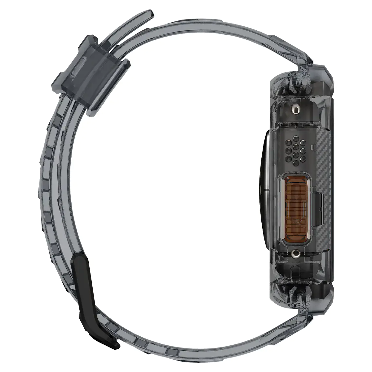 Чохол та ремінець 2в1 Spigen Case Rugged Armor Pro for Apple Watch Ultra 49mm - Space Crystal (ACS06028)