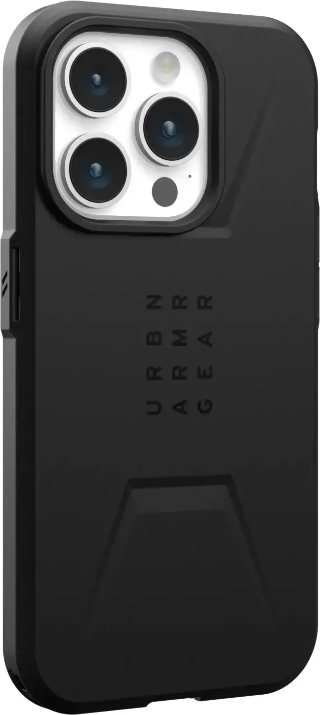 Чохол UAG Civilian Case with MagSafe for iPhone 15 Pro Max - Black (114295114040)