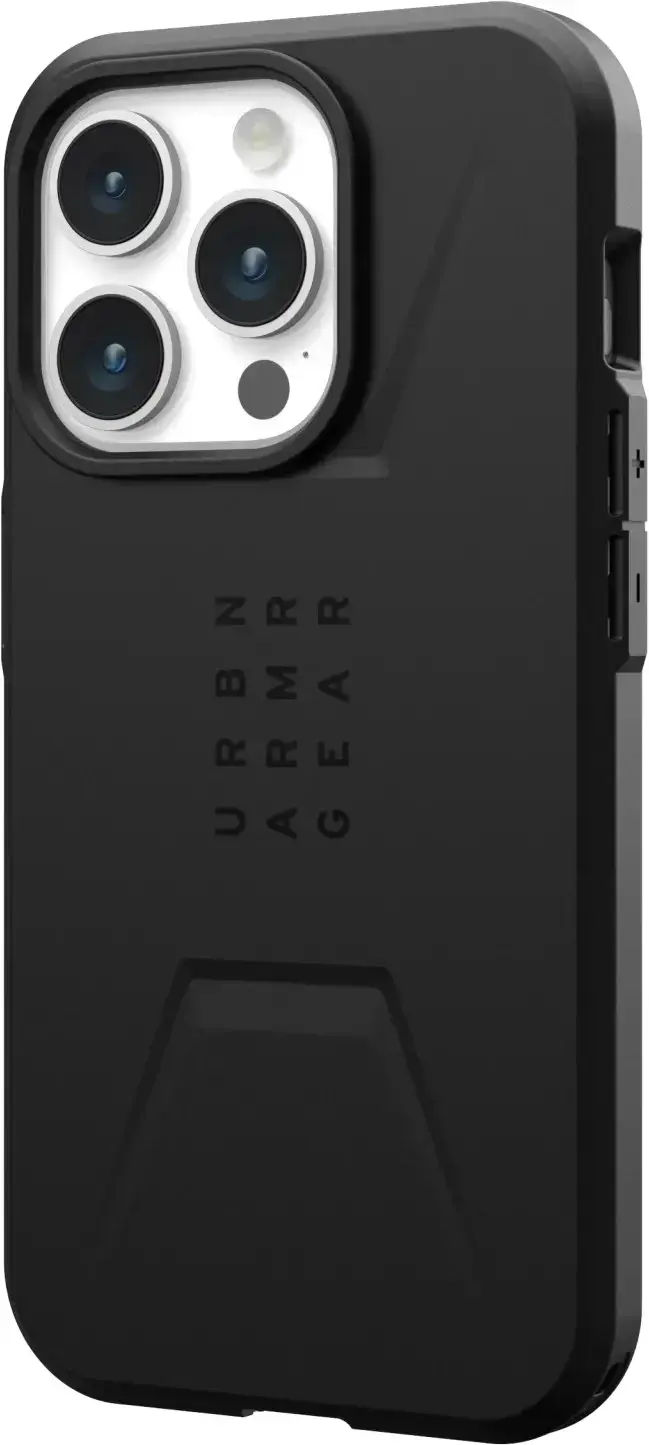 Чохол UAG Civilian Case with MagSafe for iPhone 15 Pro Max - Black (114295114040)