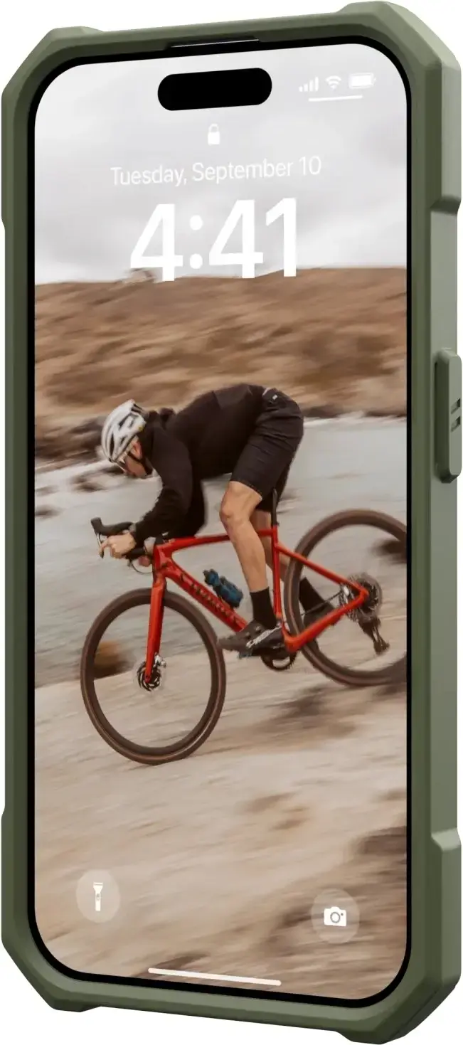 Чехол UAG Essential Armor Case with MagSafe for iPhone 15 Pro Max - Olive Drab (114296117272)