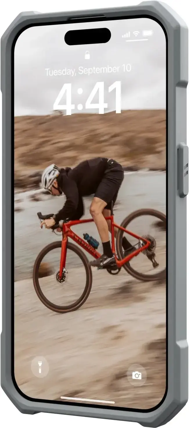 Чохол UAG Essential Armor Case with MagSafe for iPhone 15 Pro Max - Silver (114296113333)