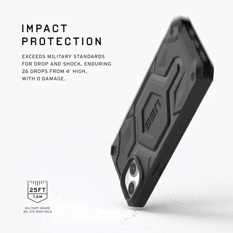 Чохол UAG Monarch Pro Case with MagSafe for iPhone 15 - Black (114219114040)