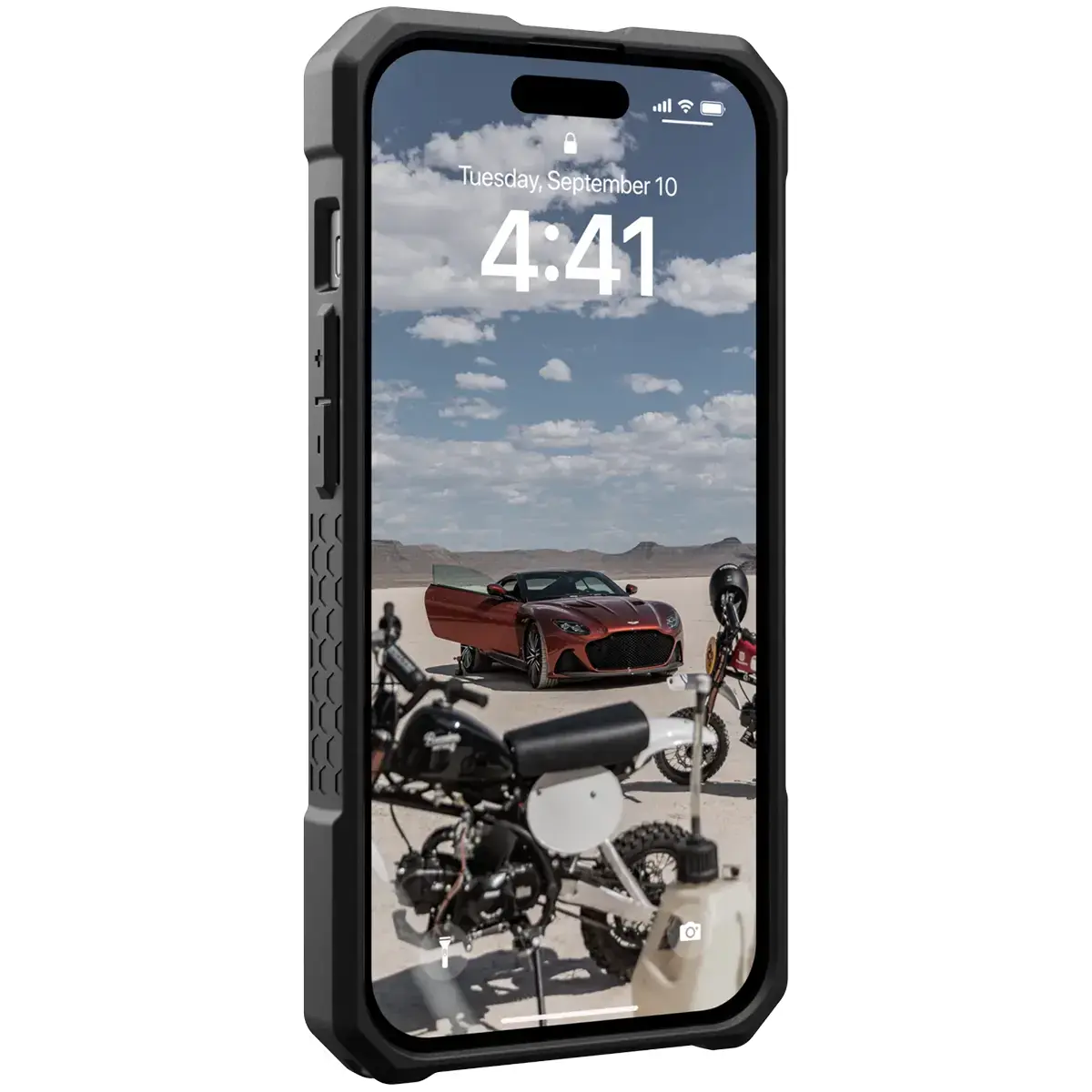 Чехол UAG Monarch Pro Case with MagSafe for iPhone 15 Plus - Carbon Fiber (114220114242)