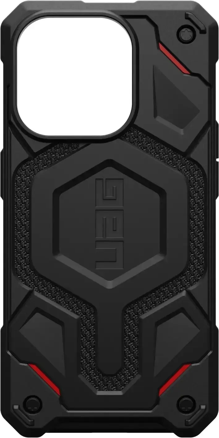 Чехол UAG Monarch Pro Kevlar Case with MagSafe for iPhone 15 Pro Max - Kevlar Black (114222113940)