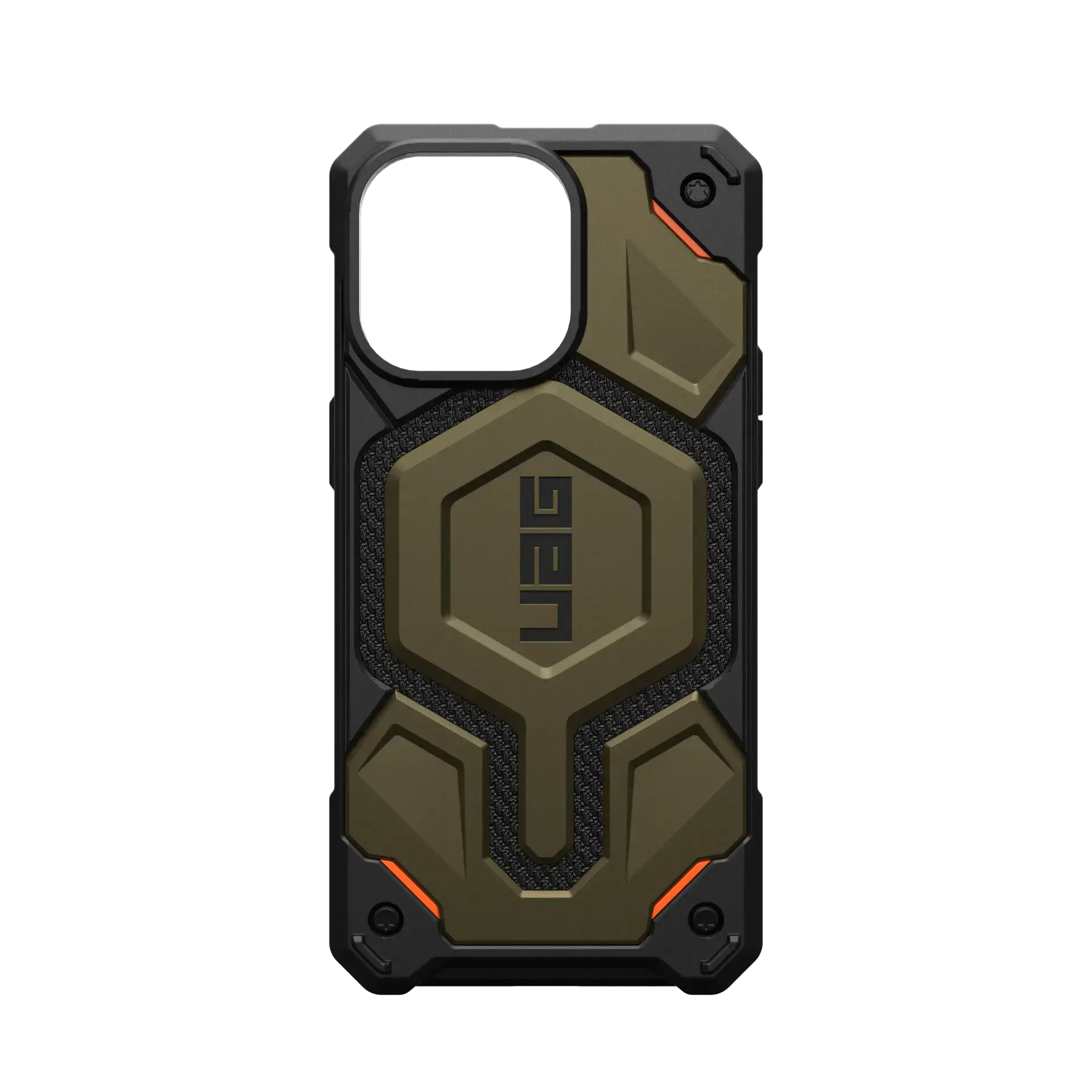 Чехол UAG Monarch Pro Kevlar Case with MagSafe for iPhone 15 Pro Max - Kevlar Elemental Green (11422211397B)
