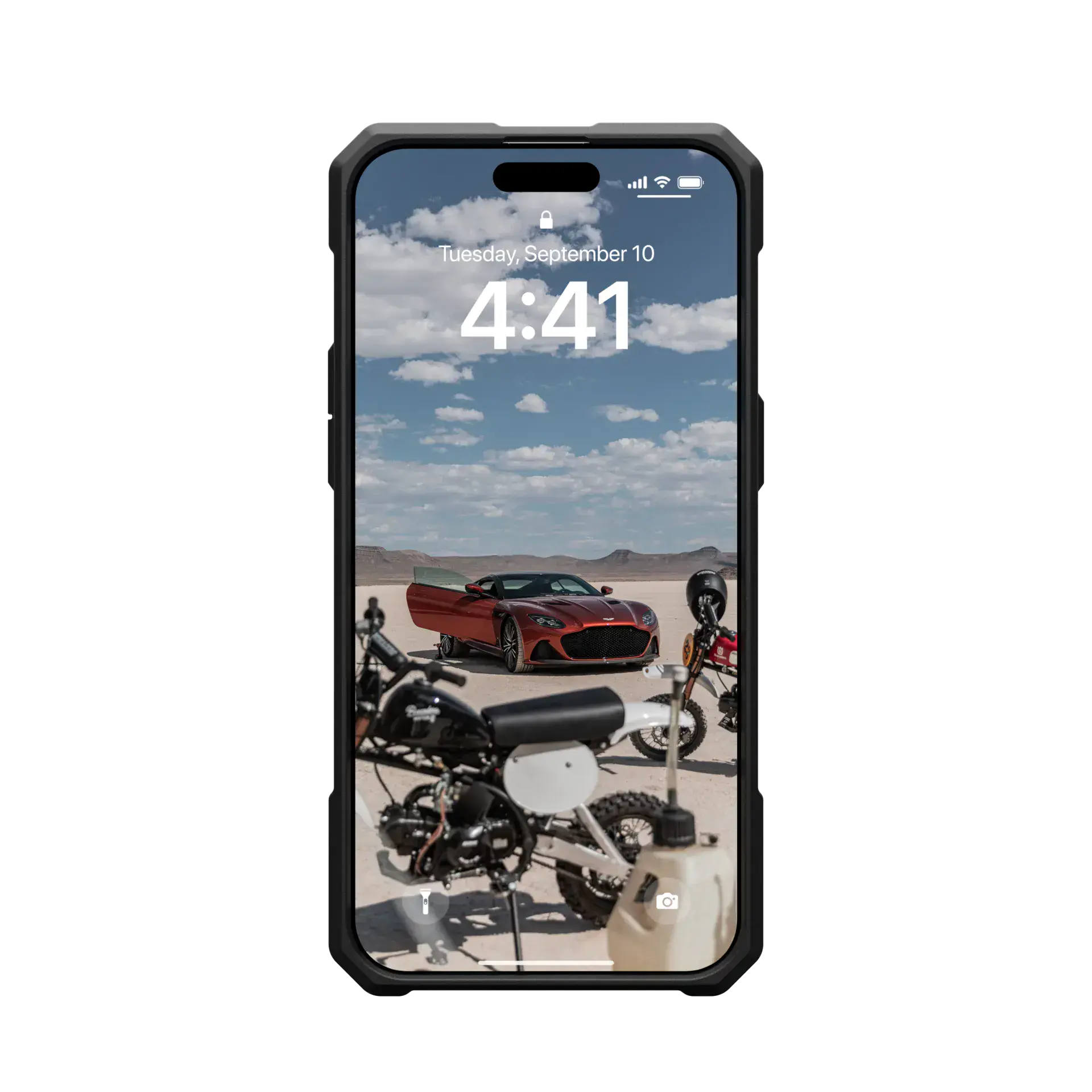Чехол UAG Monarch Pro Kevlar Case with MagSafe for iPhone 15 Pro Max - Kevlar Silver (114222113933)