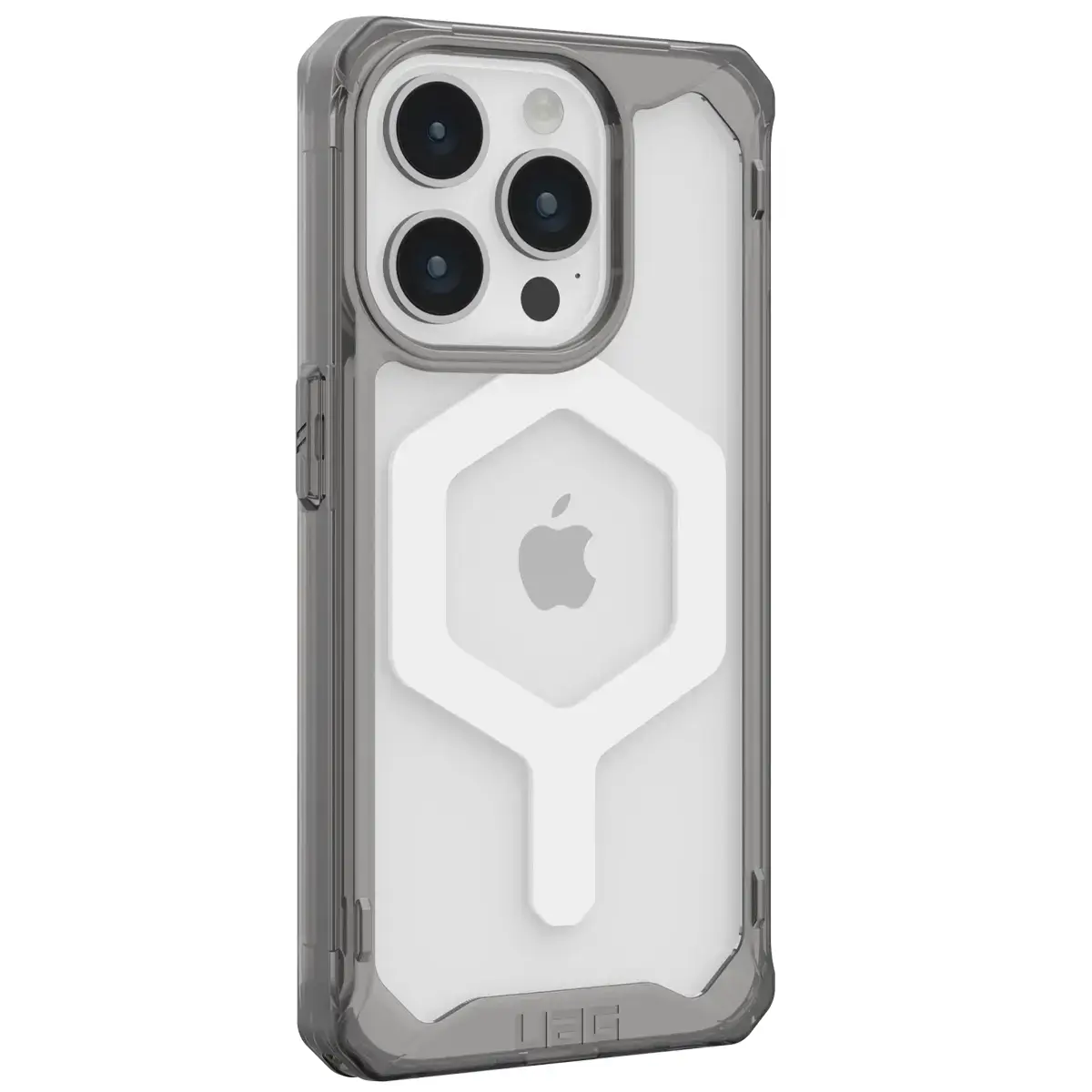Чехол UAG Plyo Case with MagSafe for iPhone 15 Pro - Ash/White (114286113141)