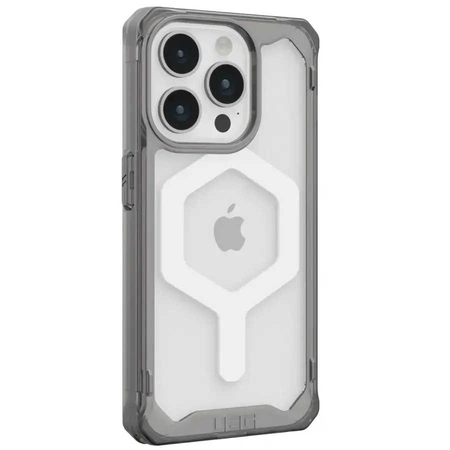 Чохол UAG Plyo Case with MagSafe for iPhone 15 Pro - Ash/White (114286113141)