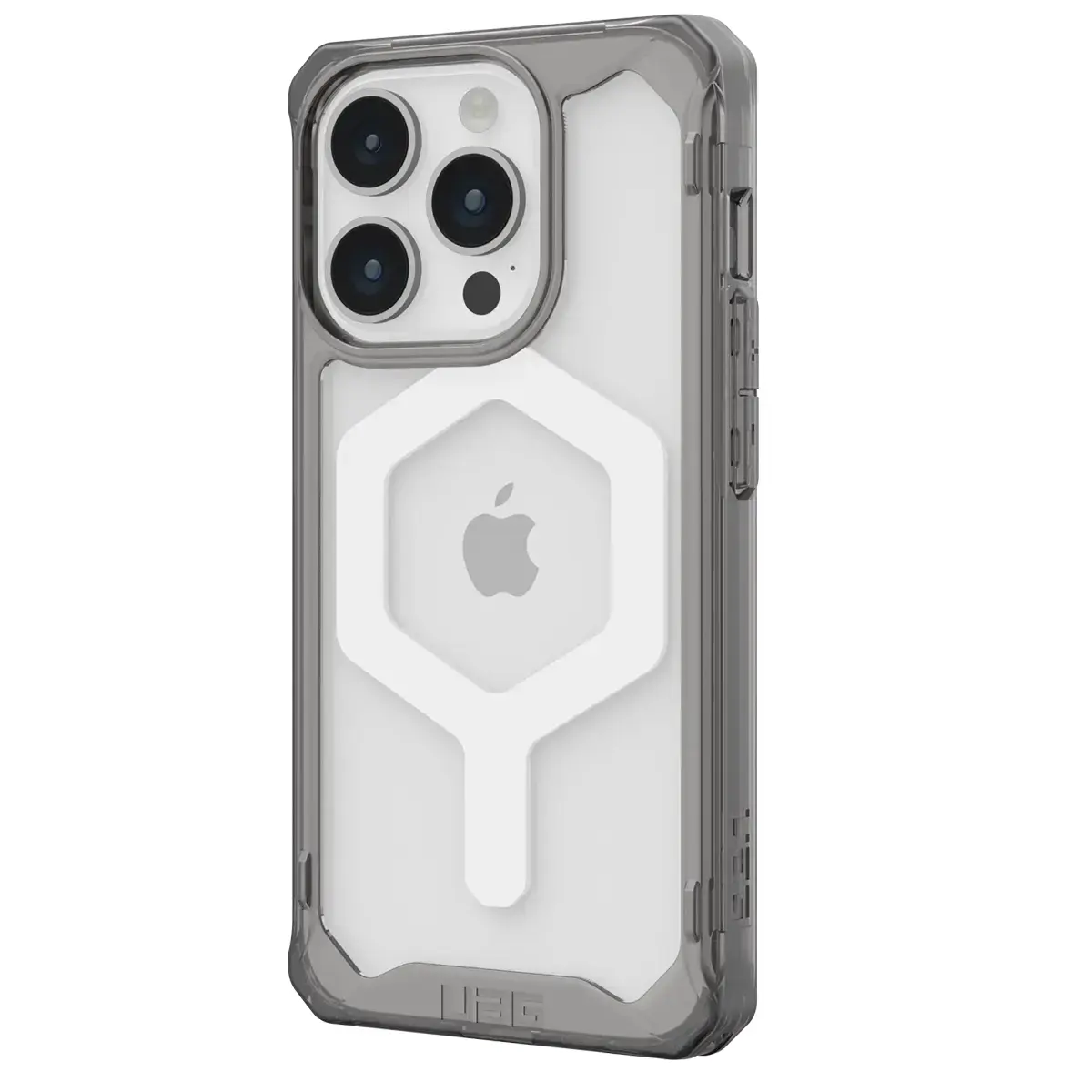 Чехол UAG Plyo Case with MagSafe for iPhone 15 Pro - Ash/White (114286113141)