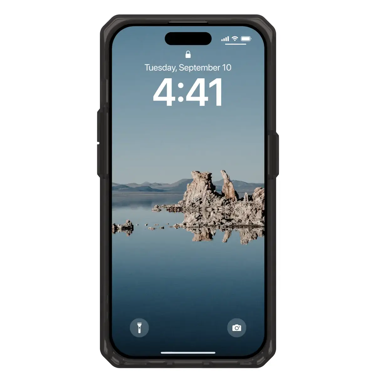 Чехол UAG Plyo Case with MagSafe for iPhone 15 Pro - Black/Black (114286114040)