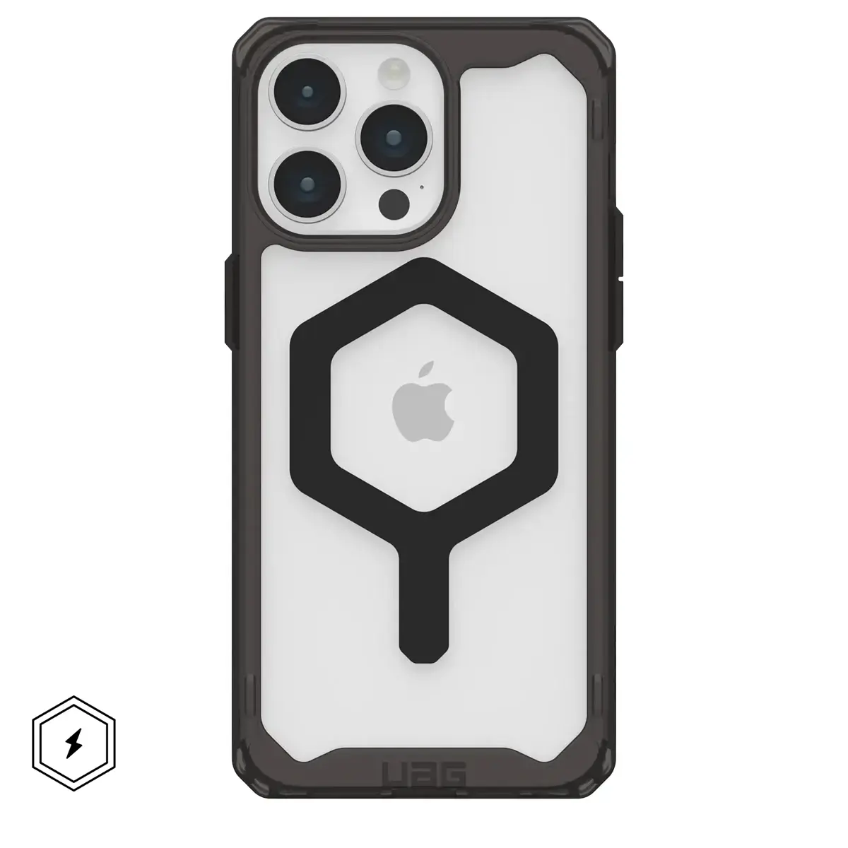 Чехол UAG Plyo Case with MagSafe for iPhone 15 Pro - Black/Black (114286114040)