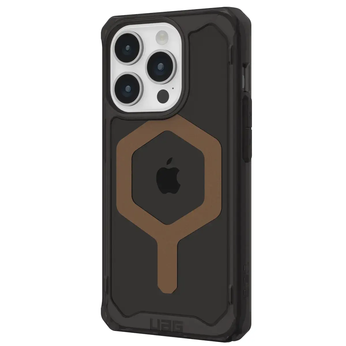 Чехол UAG Plyo Case with MagSafe for iPhone 15 Pro - Black/Bronze (114286114085)