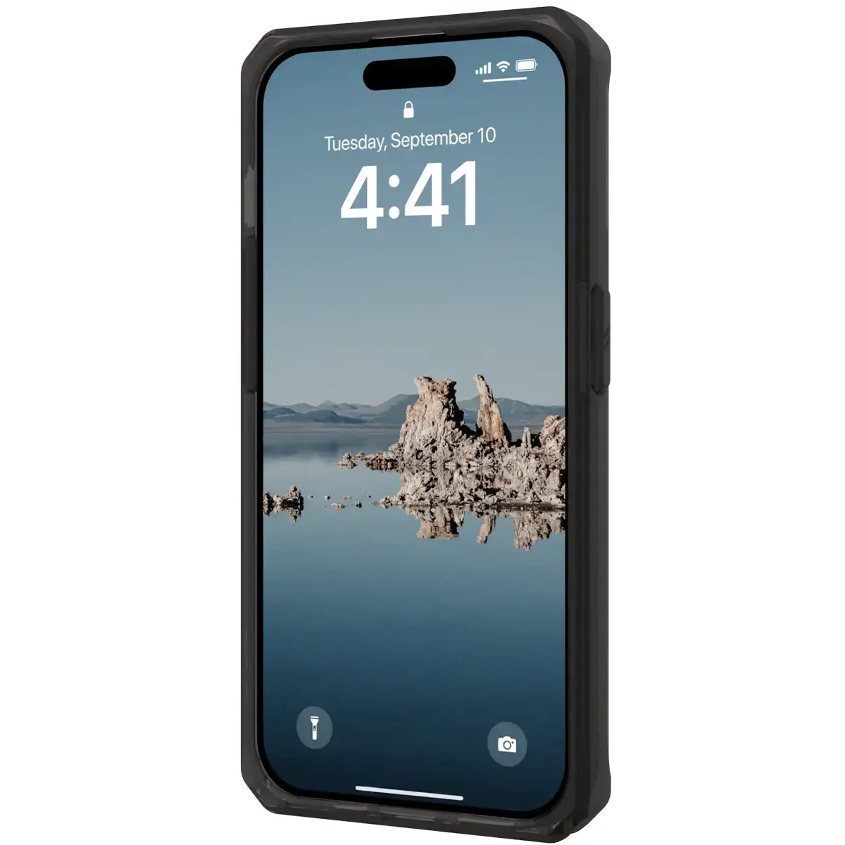 Чехол UAG Plyo Case with MagSafe for iPhone 15 Pro - Black/Bronze (114286114085)