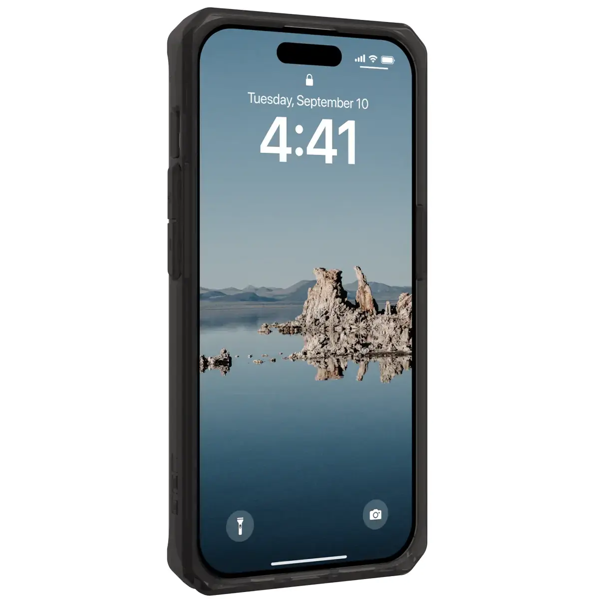 Чехол UAG Plyo Case with MagSafe for iPhone 15 Pro - Black/Bronze (114286114085)