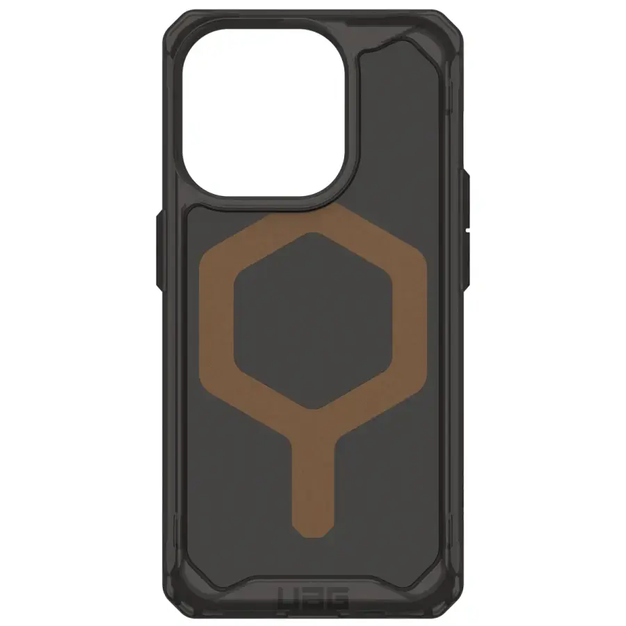 Чохол UAG Plyo Case with MagSafe for iPhone 15 Pro - Black/Bronze (114286114085)