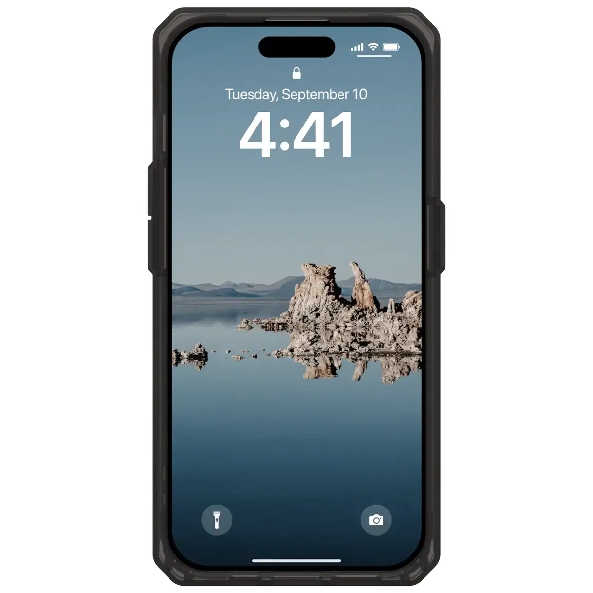 Чехол UAG Plyo Case with MagSafe for iPhone 15 Pro - Black/Bronze (114286114085)