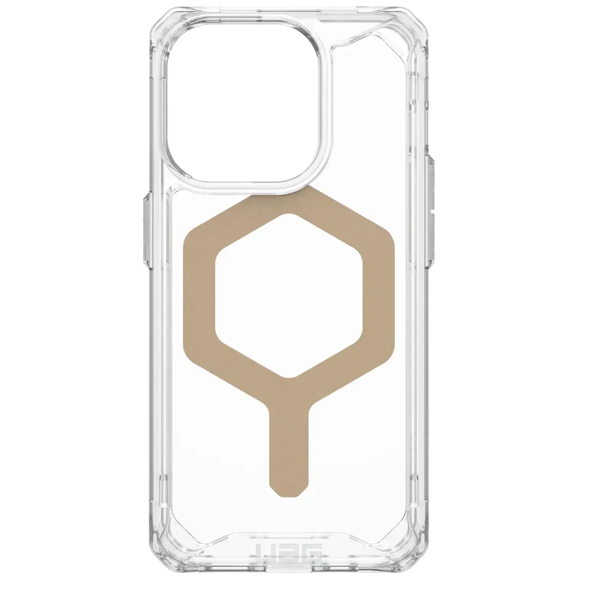 Чехол UAG Plyo Case with MagSafe for iPhone 15 Pro - Ice/Gold (114286114381)