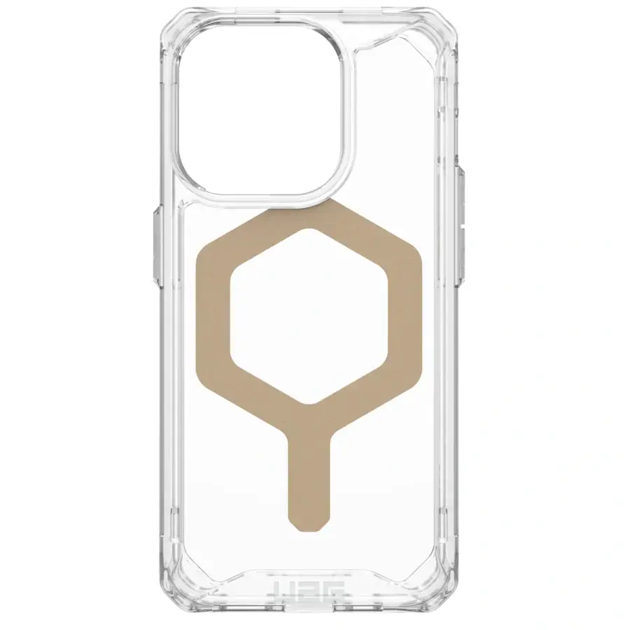 Чохол UAG Plyo Case with MagSafe for iPhone 15 Pro - Ice/Gold (114286114381)