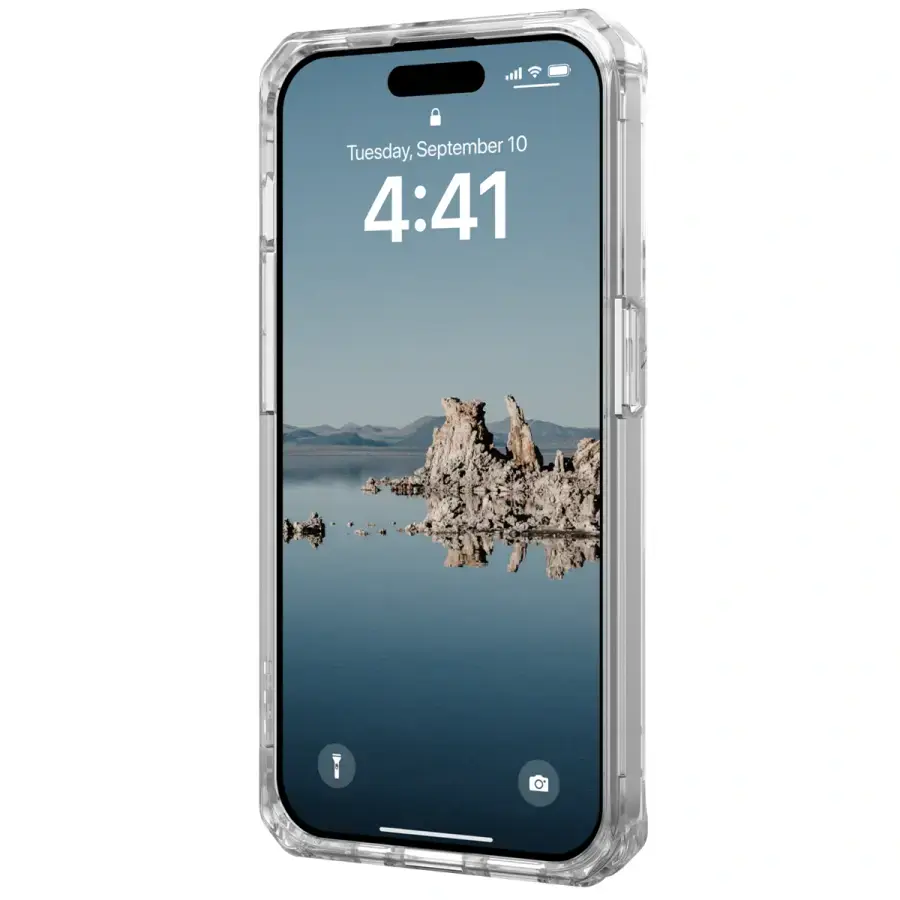 Чохол UAG Plyo Case with MagSafe for iPhone 15 Pro - Ice/Rose Gold (114286114348)