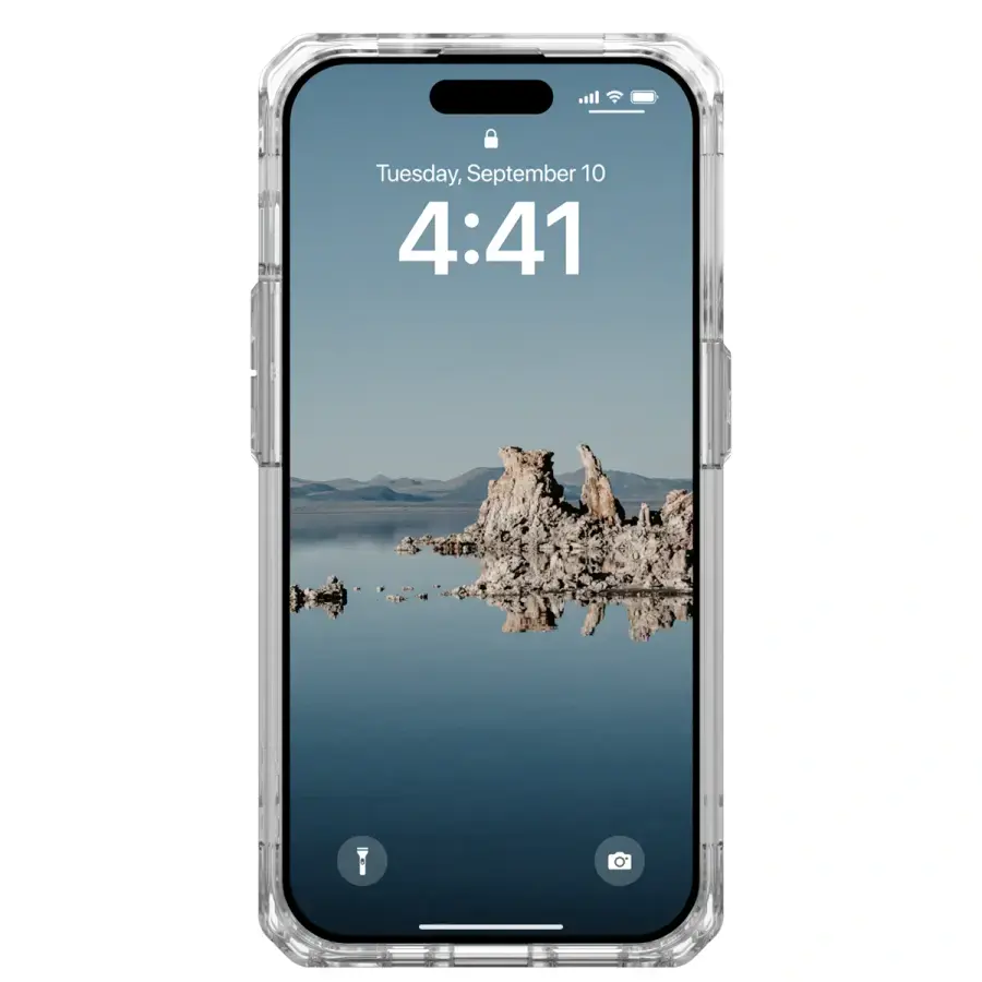 Чохол UAG Plyo Case with MagSafe for iPhone 15 Pro - Ice/Rose Gold (114286114348)