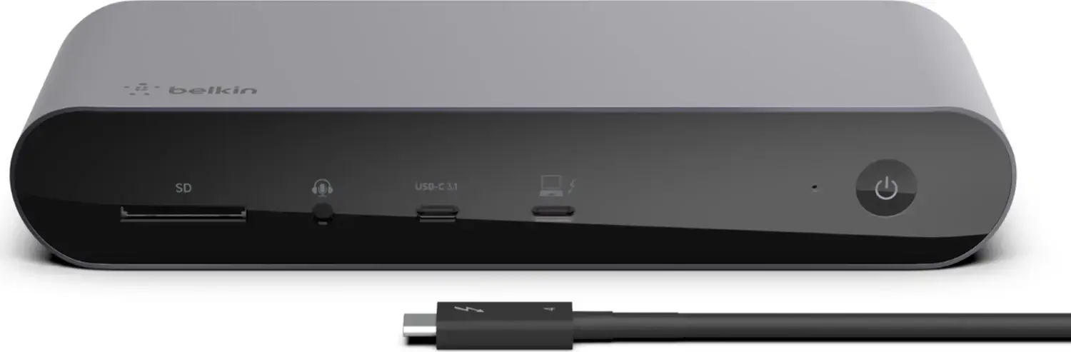 Док-станція для ноутбука Belkin Pro Thunderbolt 4 Dock (INC006VFSGY)