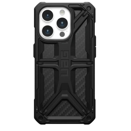 Чохол UAG Monarch Series Case for iPhone 15 Pro - Carbon Fiber (114278114242)