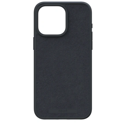 Чехол Njord Suede MagSafe Case for iPhone 15 Pro Max - Black (NA54SU00)