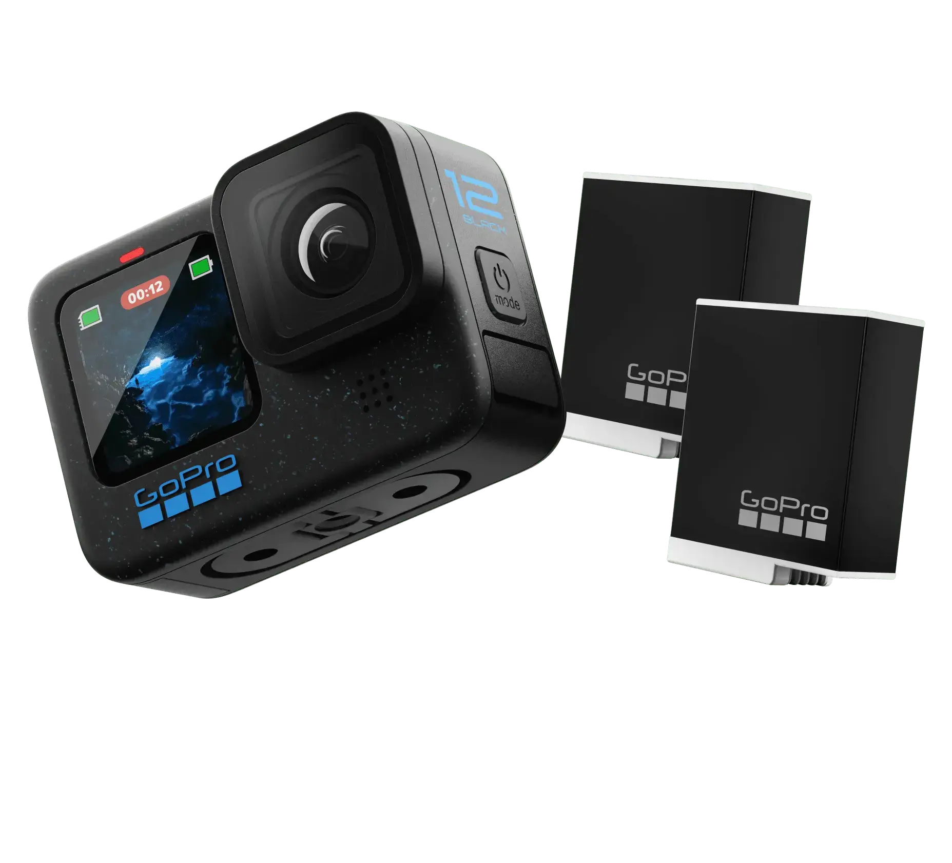 Экшн-камера GoPro HERO12 + Enduro + Head Strap + Handler Floating - Black (CHDRB-121-RW)