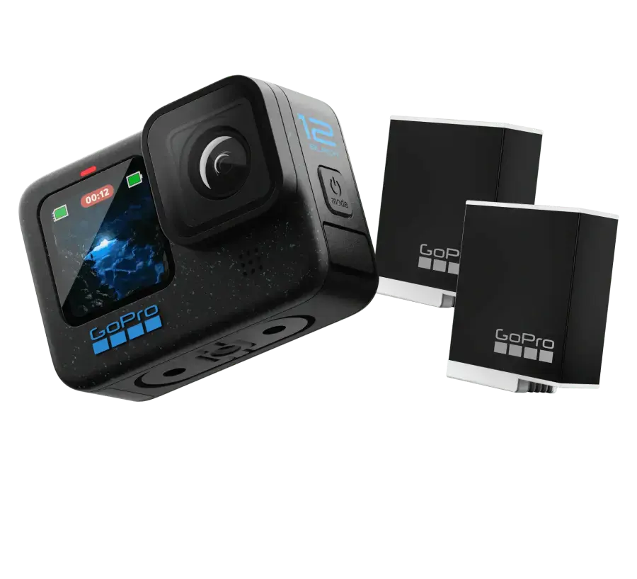 Екшн-камера GoPro HERO12 + Enduro + Head Strap + Handler Floating - Black (CHDRB-121-RW)