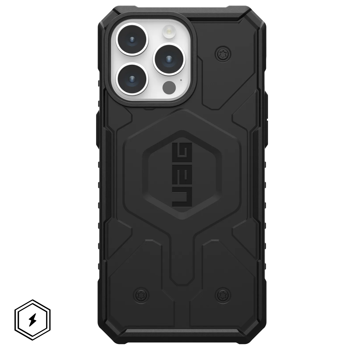 Чохол UAG Pathfinder Case with MagSafe for iPhone 15 Pro Max - Black (114301114040)