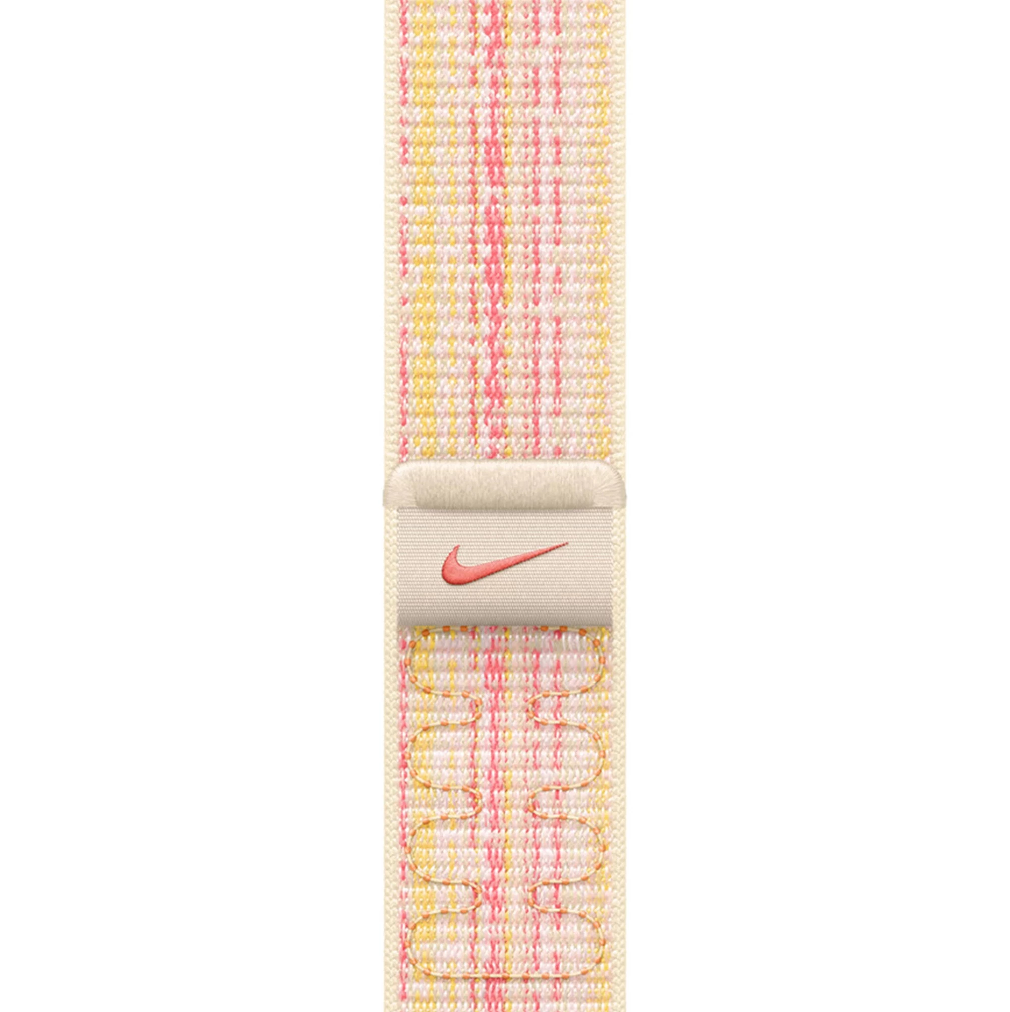 Ремінець Apple Starlight/Pink Nike Sport Loop для Apple Watch 38/40/41mm (MUJW3)